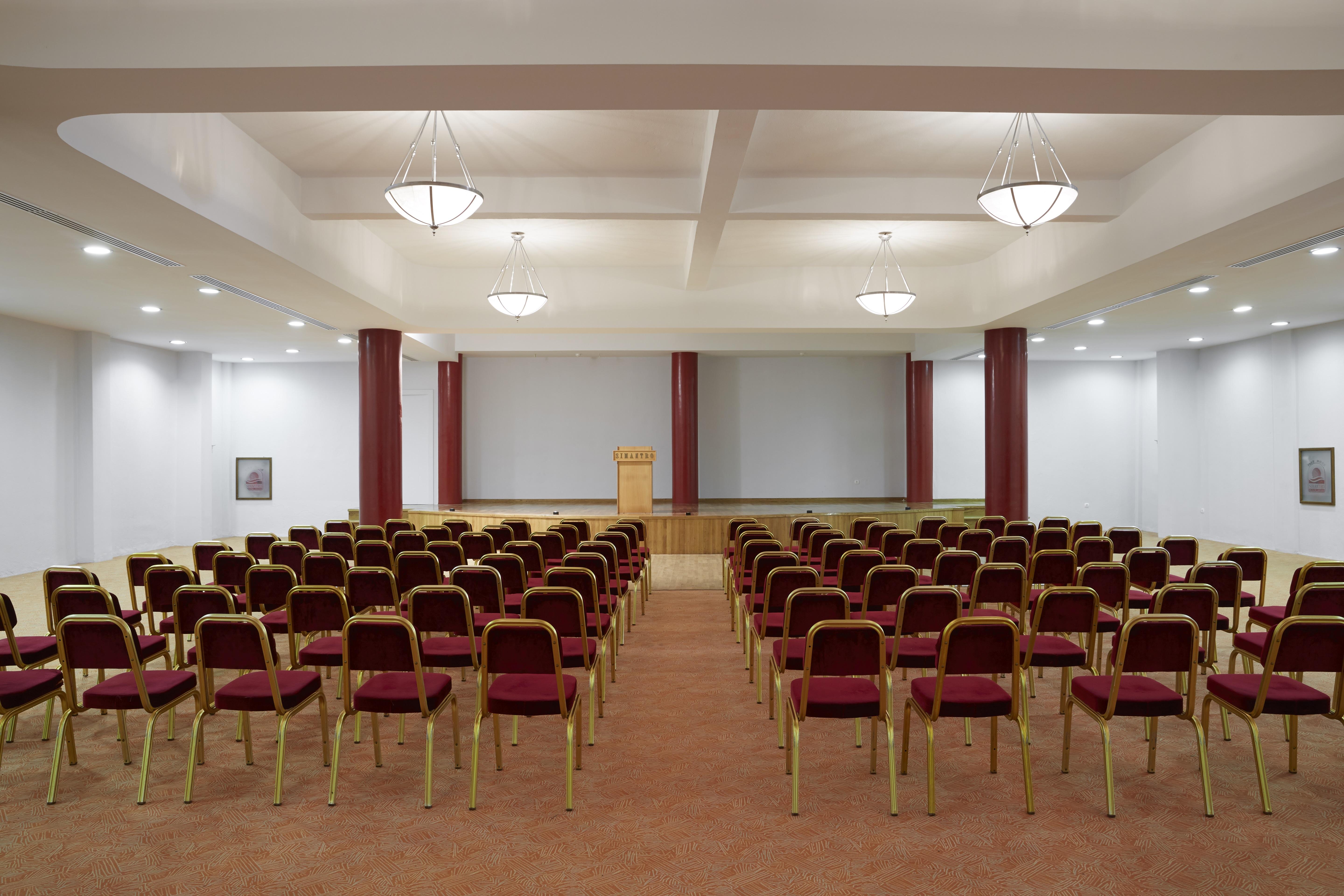 Simantro Beach Sani  Esterno foto The main conference room