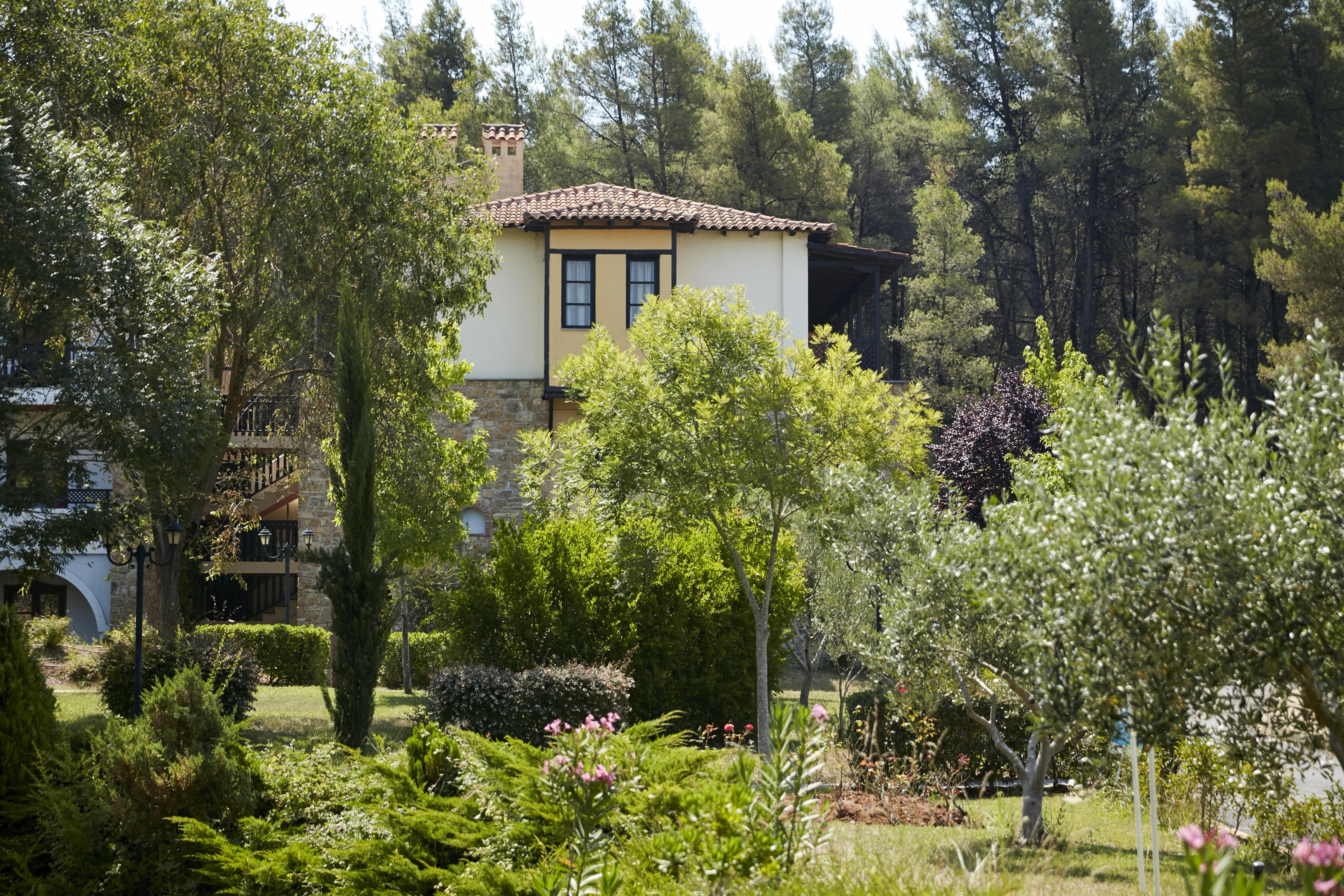 Simantro Beach Sani  Esterno foto The house of the poet in the village of Agia Varvara, Arcadia